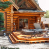 Отель No.7 Gorgeous Shasta Pines Log ! New Spa! 5 Bedroom Home, фото 1
