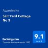 Отель Salt Yard Cottage No 3, фото 8