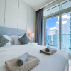 Отель Luxurious Beach front Apt with balcony Dubai Marina, фото 33