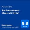 Отель South Apartment - Modern & Stylish, фото 8