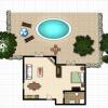 Отель Villa Gallini Large Private Pool Walk to Beach Sea Views A C Wifi - 979, фото 15