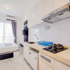 Отель Fancy And Nice Studio At 20Th Floor Sky House Bsd Apartment, фото 4