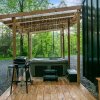 Отель Tiny Adventura Secluded Tiny Home: With Hot Tub Wi-fi 1 Bedroom Bungalow by Redawning, фото 26