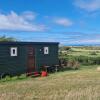 Отель Stunning 1-bed Shepherd hut in Holyhead в Cylch-y-Garn