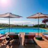 Отель Secluded Tranquil Spacious Villa, Stunning Views, Heated Pool & A/C Theo'S, фото 8