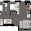 Отель Luxurious 2 Bedroom Apartment With Winter Garden, фото 13