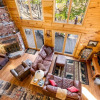 Отель Private Creek, Hot Tub, Huge Deck at Chalet Cabin, фото 2