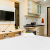 Отель Homey And Tidy Studio Monroe Tower Apartment, фото 6