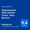 Отель Appartamento Suite Antiche Terme - Zero Barriere в Аккви-Терме