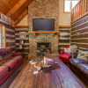 Отель Hand Hewn Hideaway Stunning Gatlinburg Cabin with Hot Tub Table Games and Outdoor Oasis, фото 12