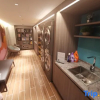 Отель Orange Hotel (Dalian Qingniwaqiao Subway Station), фото 4