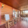 Отель Pine Needle by Avantstay Log Cabin w/ Gorgeous Views, Hot Tub, Patio & Pool Table!, фото 7