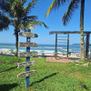 Отель F-1- Frente Ao Mar - Praia Do Tombo - Beachfront - 2 Quartos Ar Condicionado + Roupas De Cama, фото 11