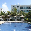 Отель Apartamento Frente Piscina Térreo no Palm Village em Porto de Galinhas - Eco11, фото 28