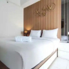 Отель Fancy And Nice 1Br With Extra Room At Amartha View Apartment, фото 24