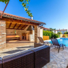 Отель Rustic Holiday Home With Private Pool in the Center of Medulin Near the Beach, фото 1