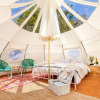 Отель Stunning 1-bed Star Gazing Bell Tent Loughborough, фото 9