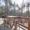 Отель Forested Ellijay Cabin Rental w/ Private Hot Tub! в Токине-Роке