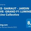 Отель NICE- GAIRAUT - JARDIN PRIVE- GRAND F1 LUMINEUX-Piscine Collective в Ницце