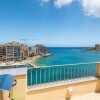 Отель Getawaysmalta- Spinola Bay 1-bedroom Seafront Penthouse St Julian Near Paceville, фото 12
