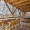 Отель Serene Cabin in the Smokies w/ 2 Decks & Hot Tub!, фото 11