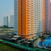 Отель Comfy Studio Green Pramuka Apartment with City View в Джакарте