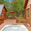 Отель Alpine A-Frame - Two Bedroom Cabin with Hot Tub, фото 12