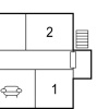 Отель Awesome Home in Silo With Wifi and 3 Bedrooms, фото 23