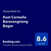 Отель Kost Carmelia Syariah Baranangsiang Bogor, фото 7
