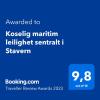 Отель Koselig maritim leilighet sentralt i Stavern, фото 17