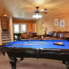 Отель Luxury 2700 Sq Ft Log Cabin Private Hot Tub Game room Pool Table Best View, фото 17