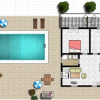 Отель Villa Ilios Large Private Pool Walk to Beach Sea Views A C Wifi - 369, фото 17
