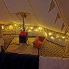 Отель Luxury 5m Bell Tent With log Burner Near Whitby, фото 3