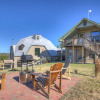 Отель Geodesic Dome House W/cottage-hill Country Views!, фото 16