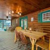 Отель Cowboy Cabin - Gorgeous Unique Mountain Cabin With Creek Porch Pool Table, фото 37