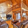 Отель Secluded W Game Room And Huge Wraparound Deck 3 Bedroom Cabin, фото 8