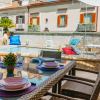 Отель Spacious Villa with 4 rooms, pool, solarium & garden, фото 21