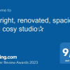 Отель ✰Bright, renovated, spacious and cosy studio✰, фото 14