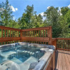 Отель The Moose is Loose 4 Bedroom Home with Hot Tub, фото 15