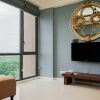 Отель Minimalist 1Br With Study Room At Marigold Nava Park Apartment, фото 3