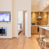 Отель Contemporary Apartment made of Wood and Stone, фото 24