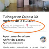 Отель Tu hogar en Calpe a 30 metros de la PLAYA!!!, фото 14