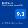 Отель Le 1835, Studio Bleu-Coton, фото 19