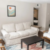 Отель Comfortable 1BR APT With a 24-hour Fitness Center, фото 6