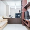 Отель Nice and Private 1BR Apartment at Thamrin Residence, фото 11