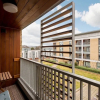 Отель Ultra Stylish 2 Bed/2 Bath with Balcony & Parking, фото 7