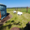 Отель Beautiful Rural Yurt With Wood Fired hot tub, фото 9