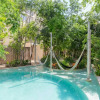 Отель Luxurious Apartment in Lovely Complex With Dreamy Gardens Yoga Terrace Hammocks Swimming Pool, фото 19