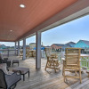 Отель Ocean-view Crystal Beach Home w/ Wraparound Deck, фото 12