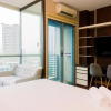 Отель Homey And Minimalist Studio Room At Gp Plaza Apartment, фото 6